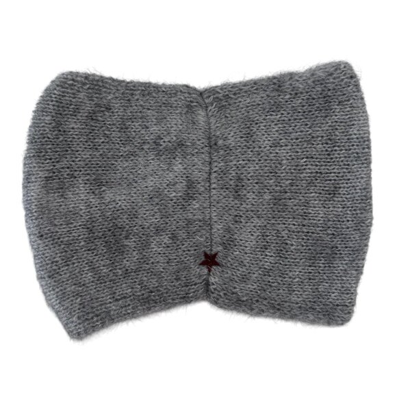 TOCOTO VINTAGE - KNITTED HEADBAND - GREY - 30% MOHAIR - 20" = 3-6Y - NWT - Picture 4 of 4